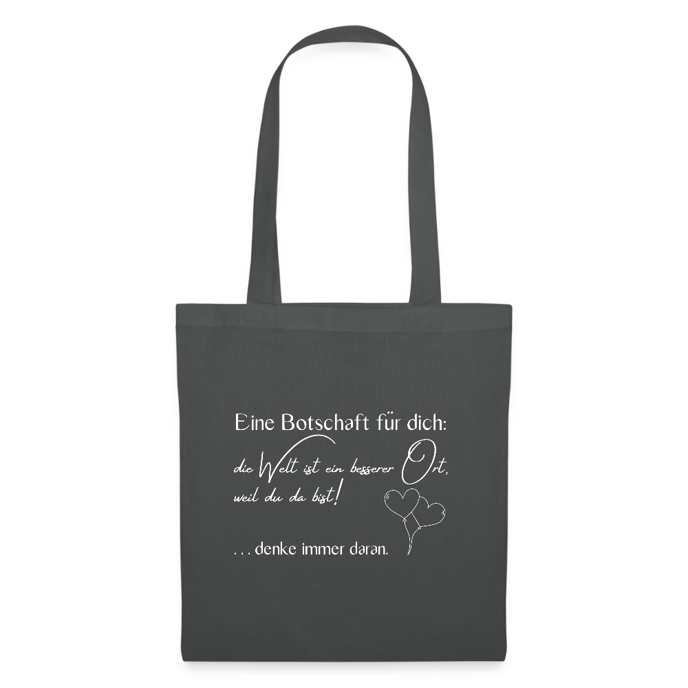 Stoffbeutel aus Baumwolle - Graphite