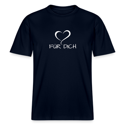 Relaxed Fit Unisex Bio-T-Shirt aus Baumwolle - Navy