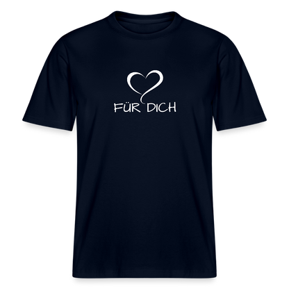 Relaxed Fit Unisex Bio-T-Shirt aus Baumwolle - Navy