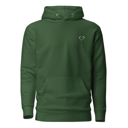 Unisex Premium-Hoodie aus Baumwolle und Polyester